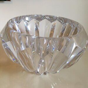 Orrefors Zodiac Crystal Glass Bowl by Erika Lagerbielke, in Original Box